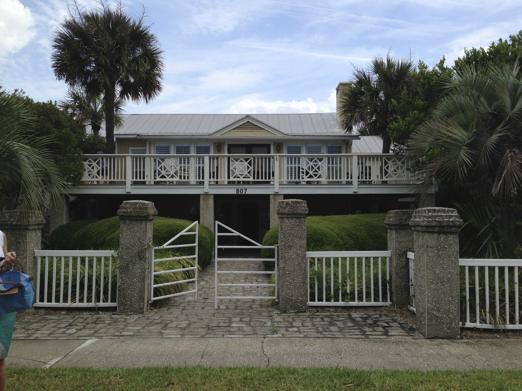 The beach house...