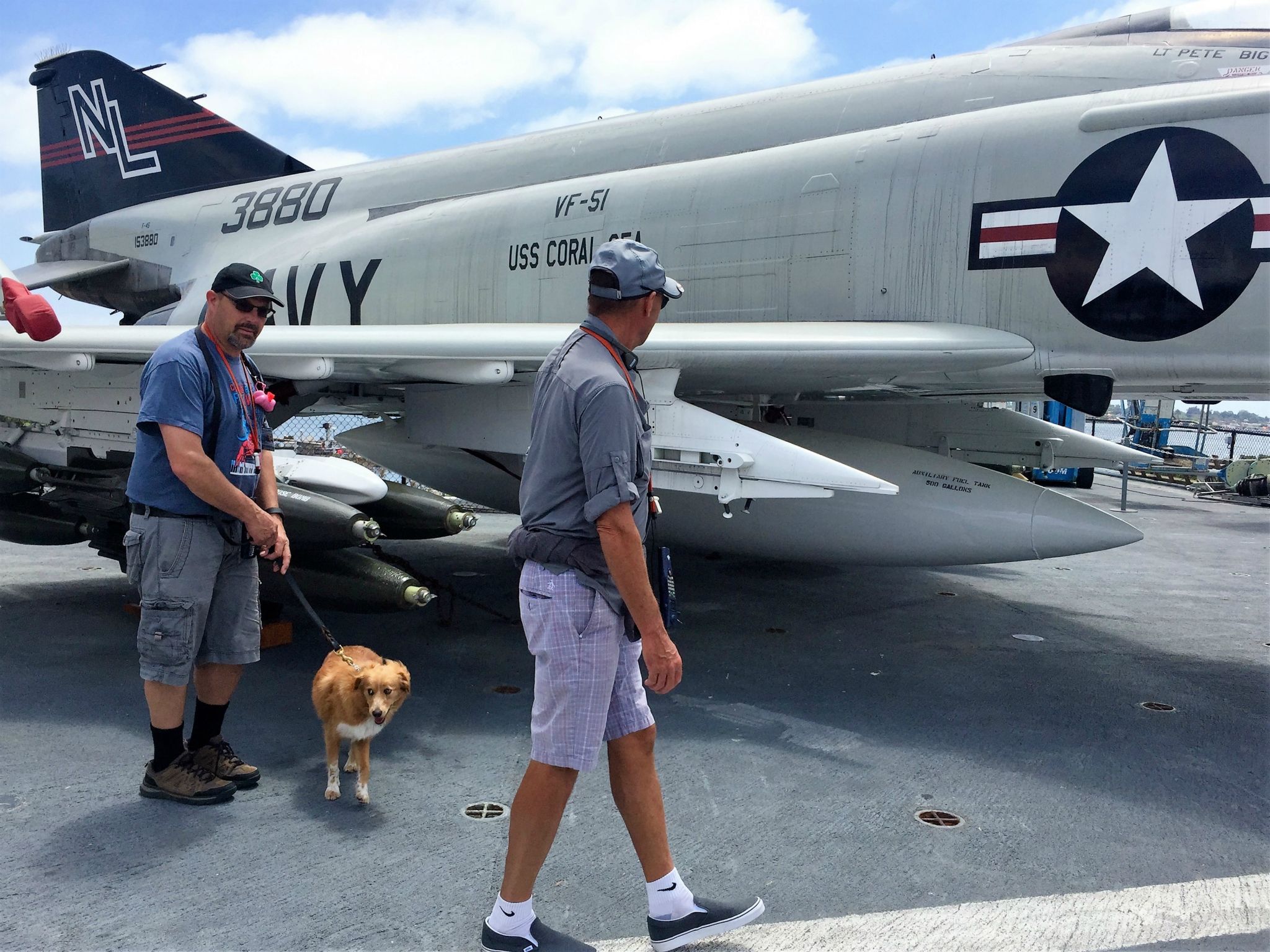 Touring the Midway on Saturday