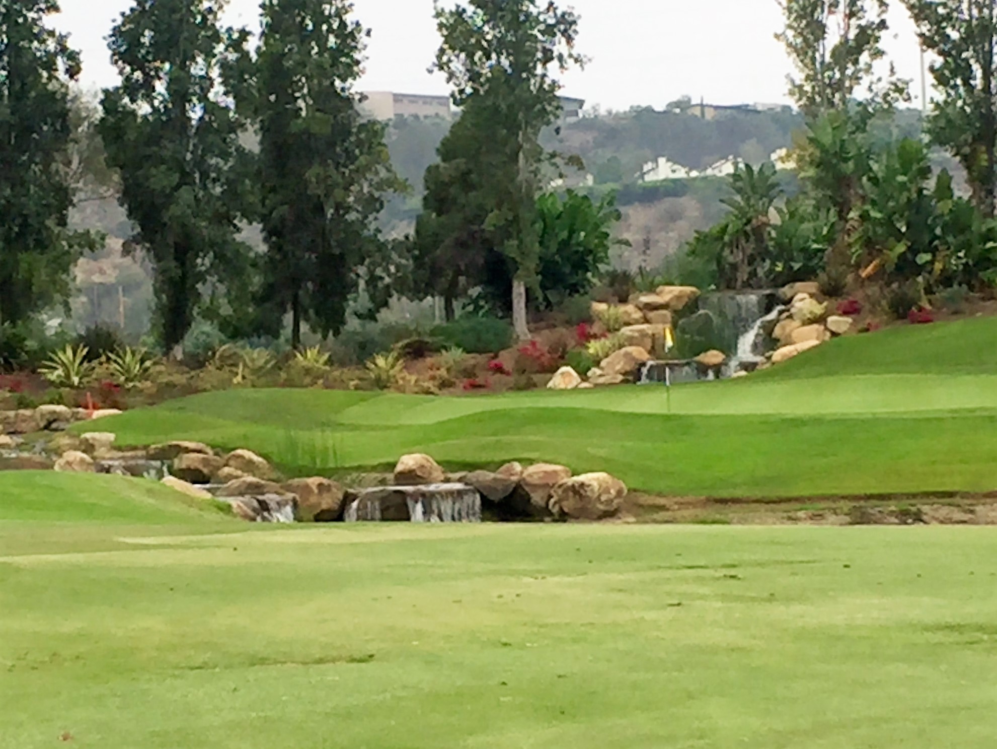 One of the many beautiful holes on Riverwalk GC.