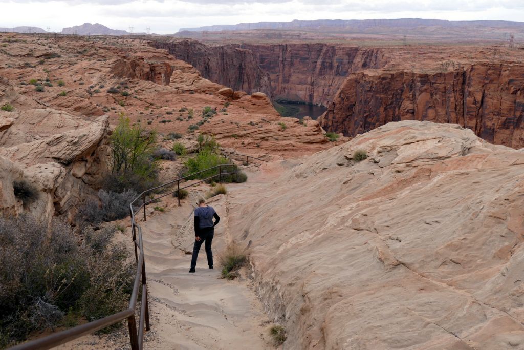 Lake Powell Dam overlook