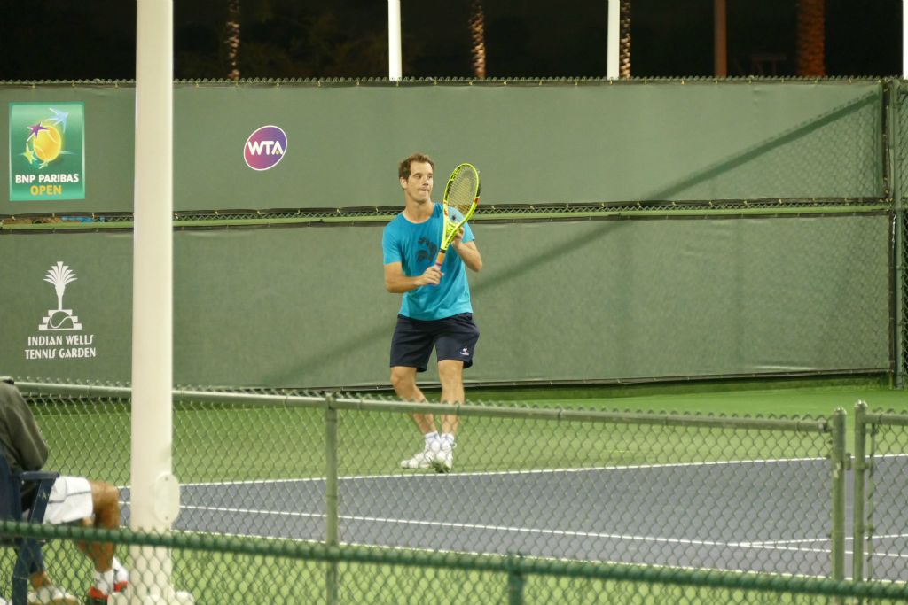 Richard Gasquet next door