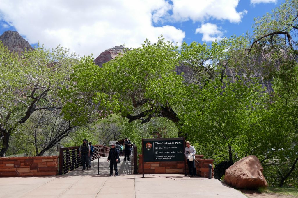 Park entrance