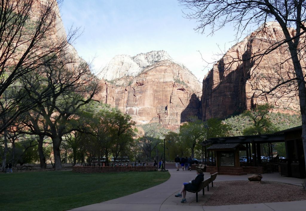 The next day, the Visitor's Center.