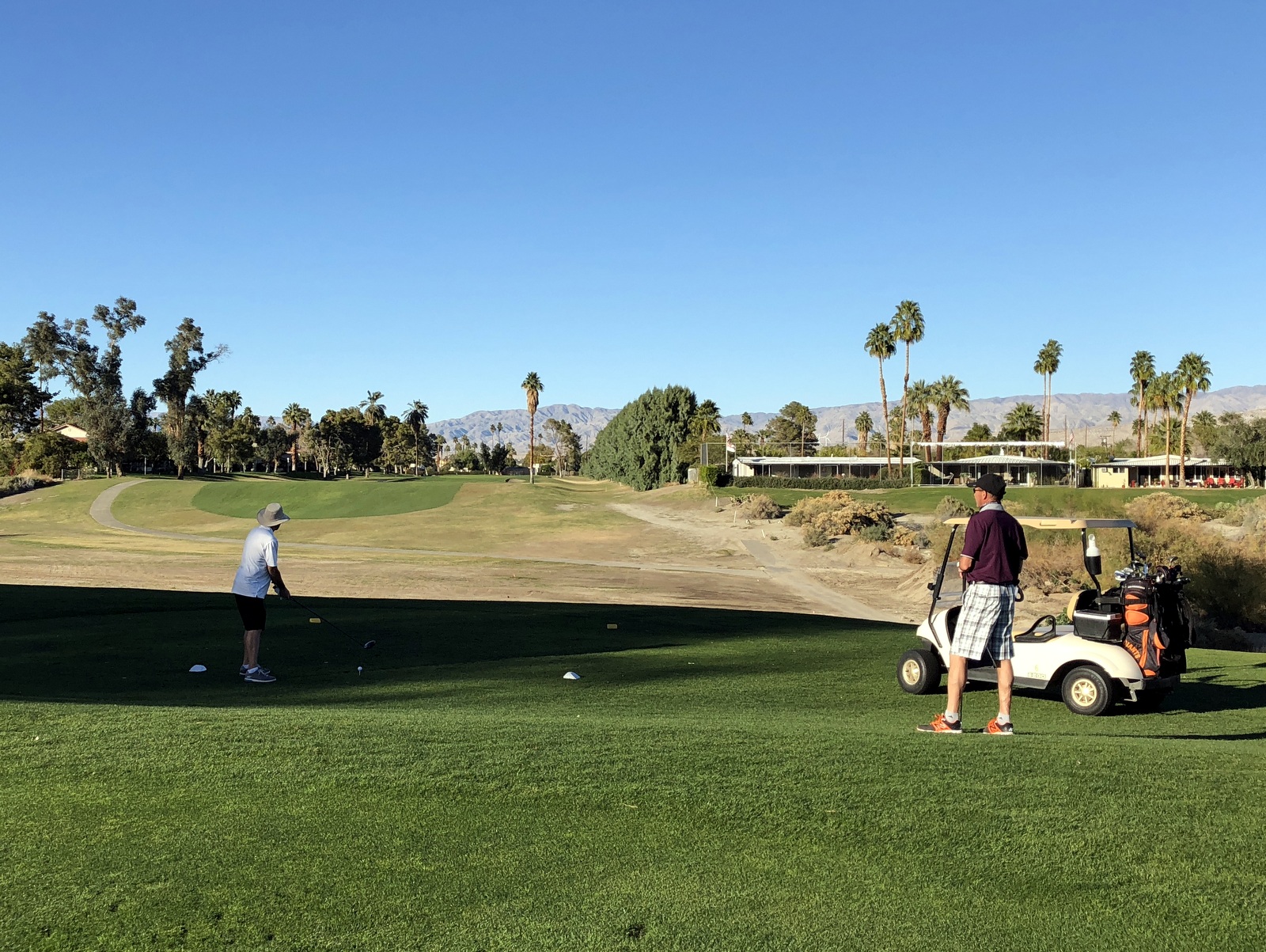 Tahquitz Canyon GC. Not as nice, but cheaper and longer.