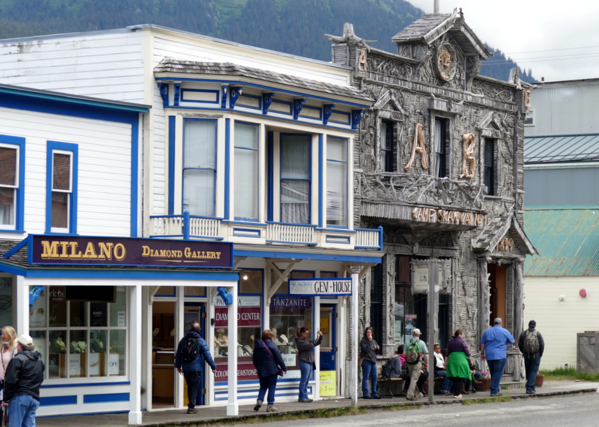 The famous driftwood house