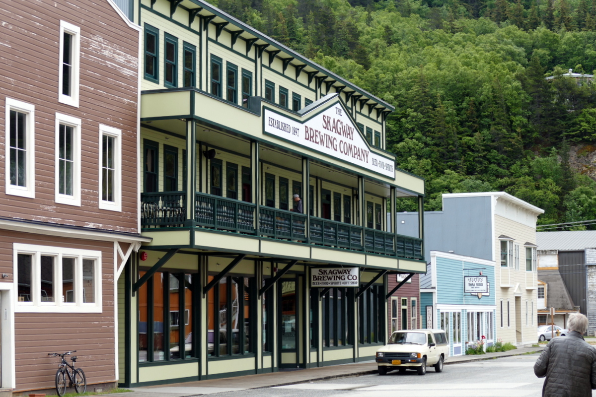 Arriving in Skagway