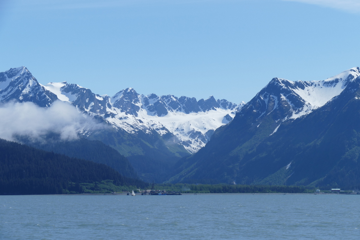 Heading out on Resurrection Bay