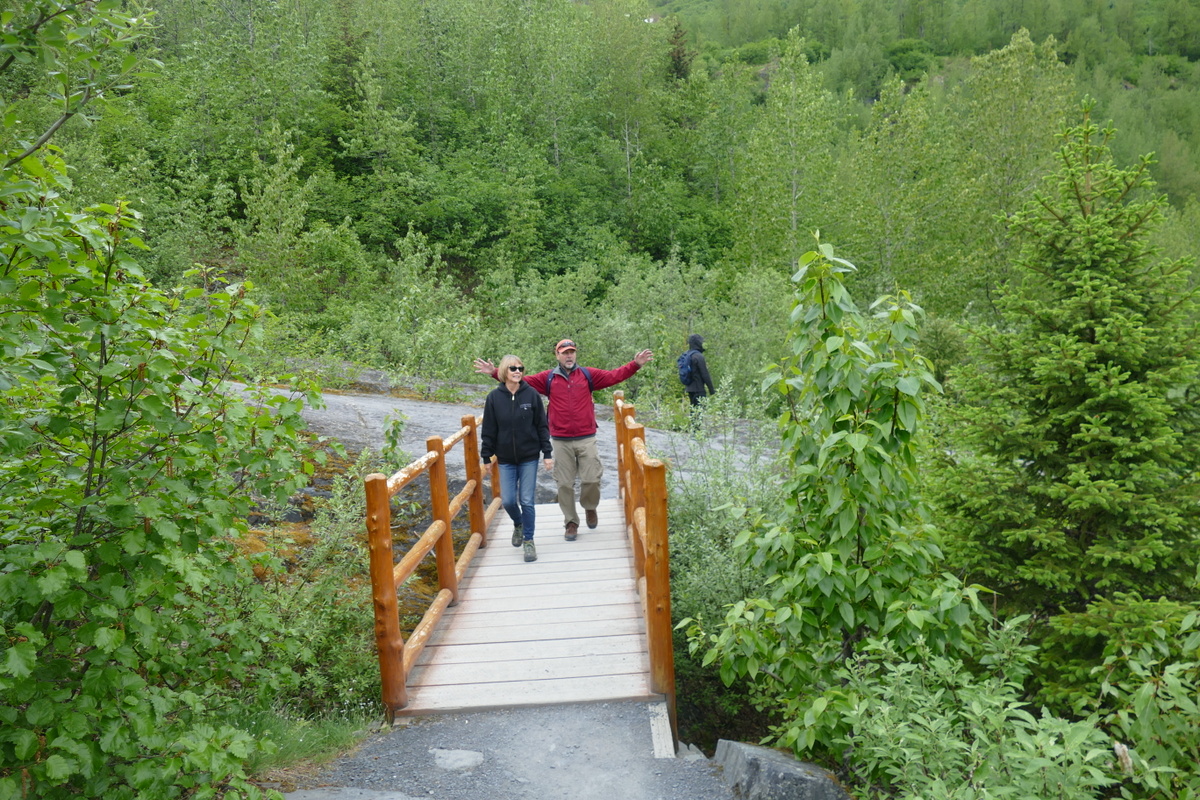 Next day, short walk to Exit Glacier