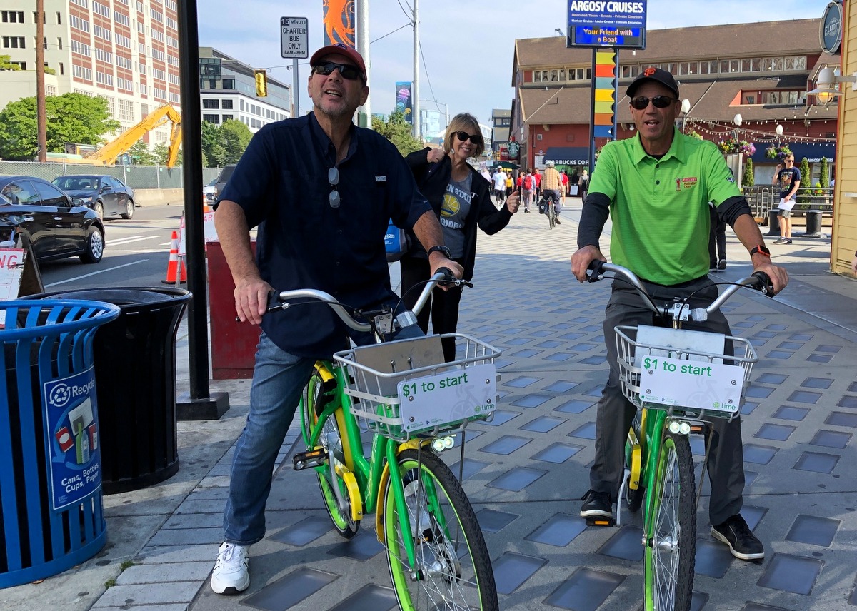 Quick Lime Bike back to the Condo...