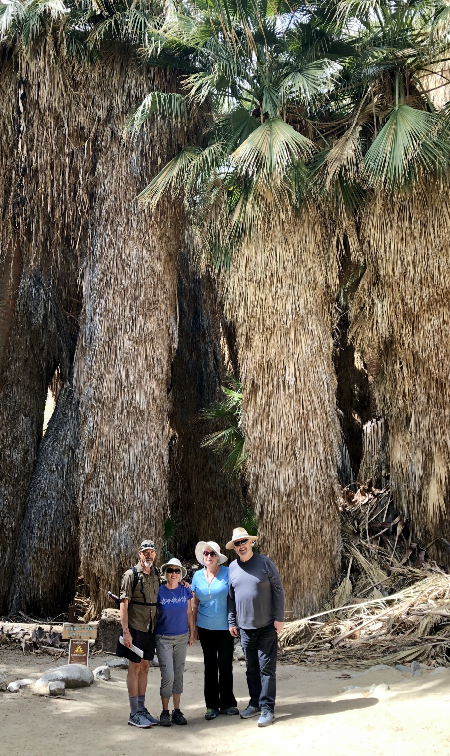 Tom and Peggy at Coachella Preserve