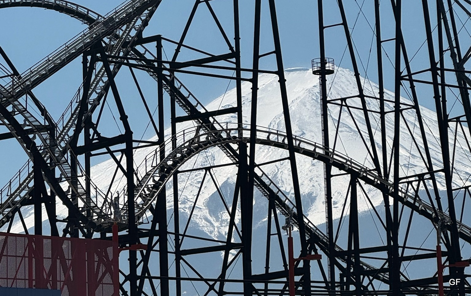 Fuji-Q roller coaster