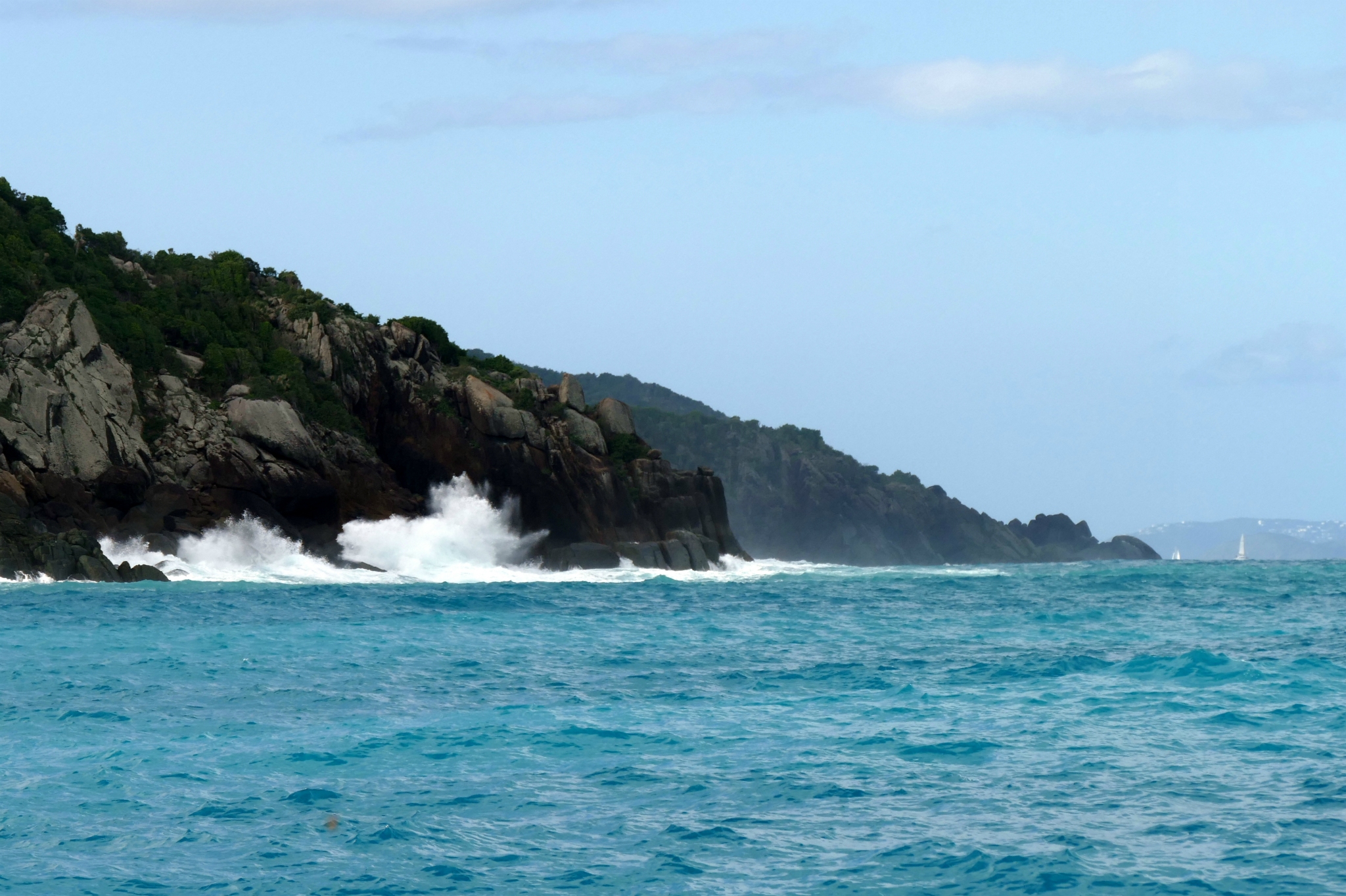 North side of Tortola