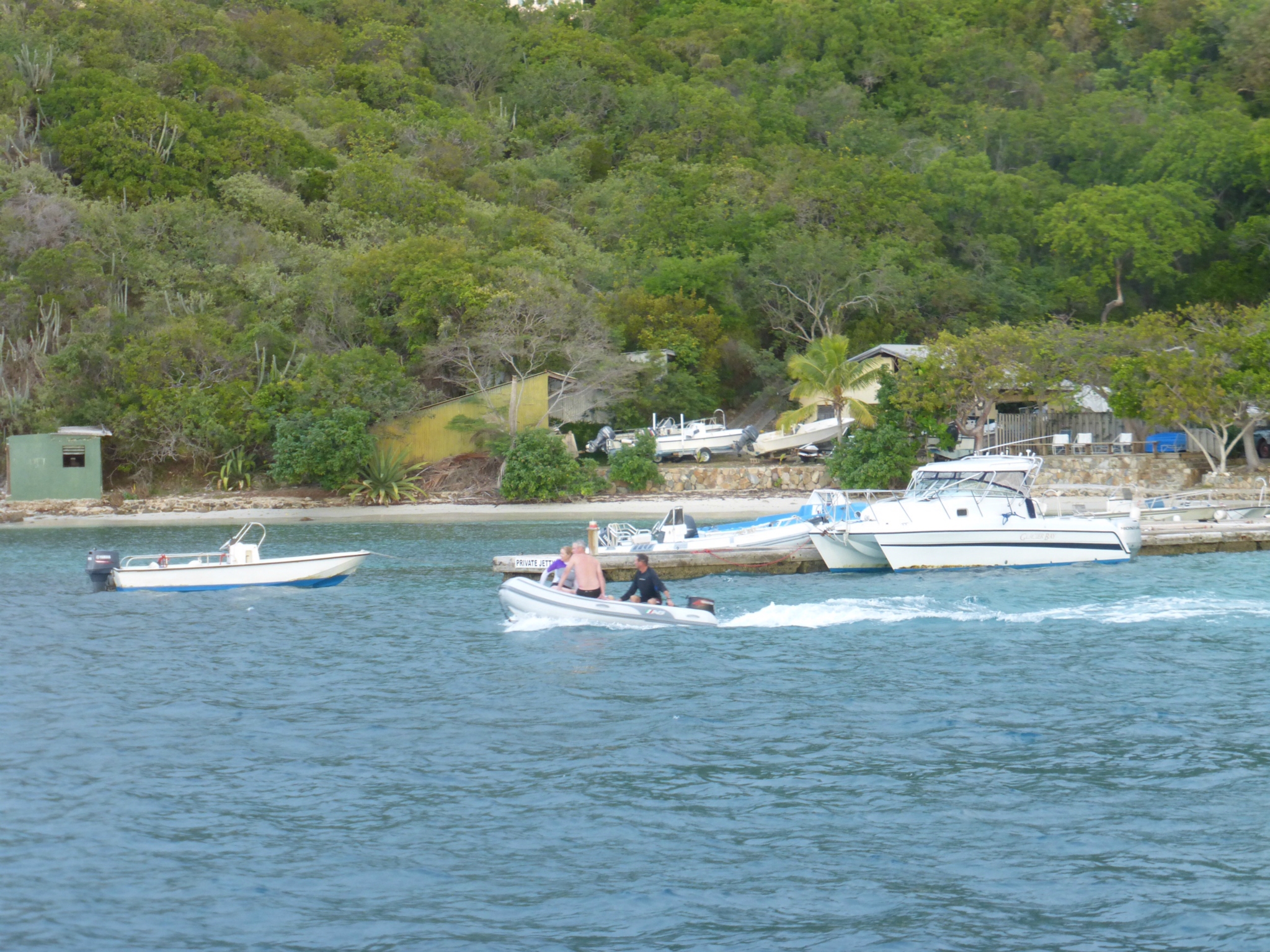 Snorkeling the next morning.