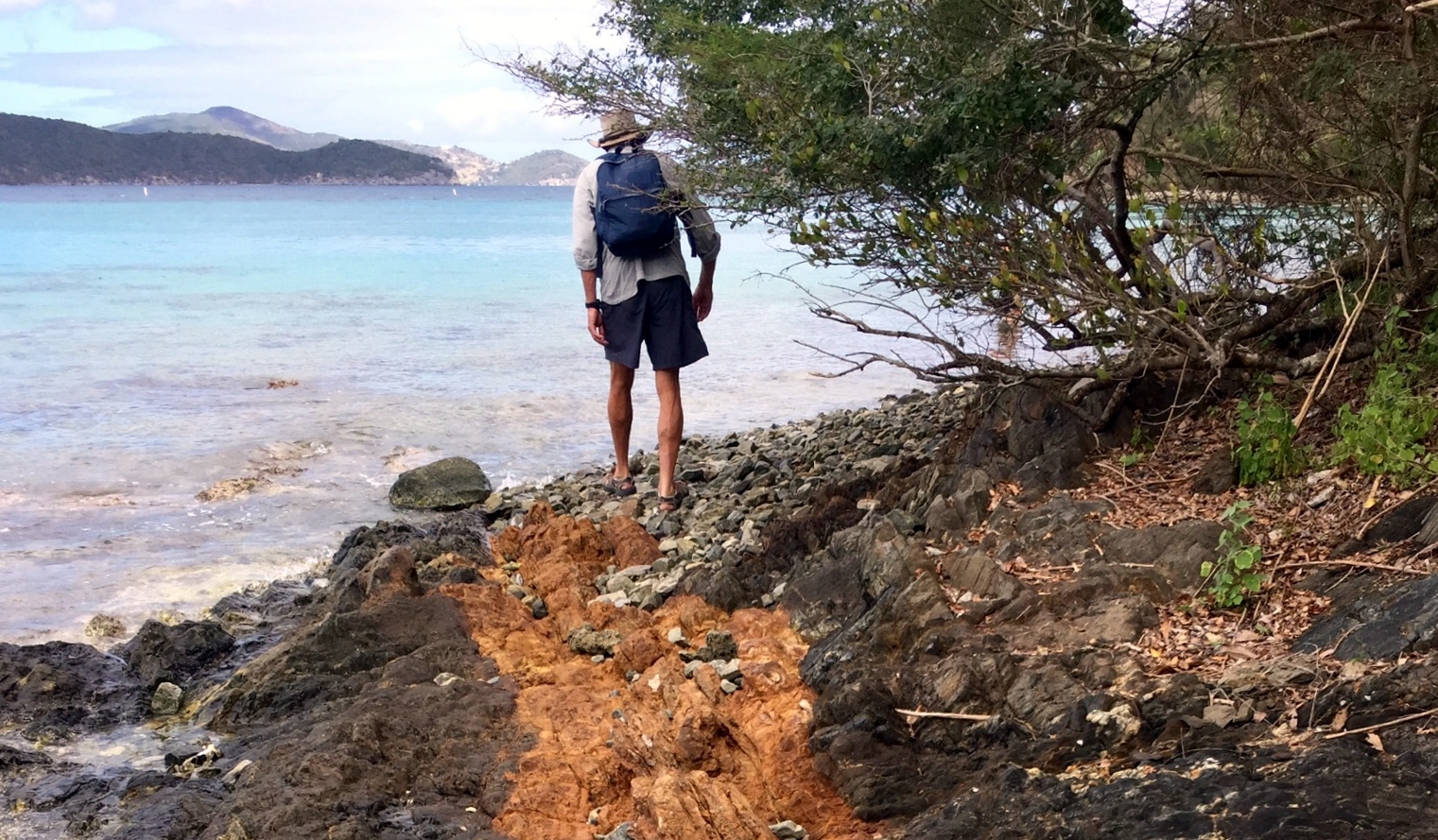 Walking to Watermelon Bay