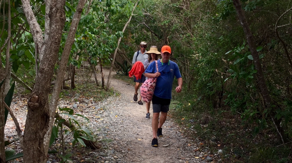 Walking to Watermelon Bay