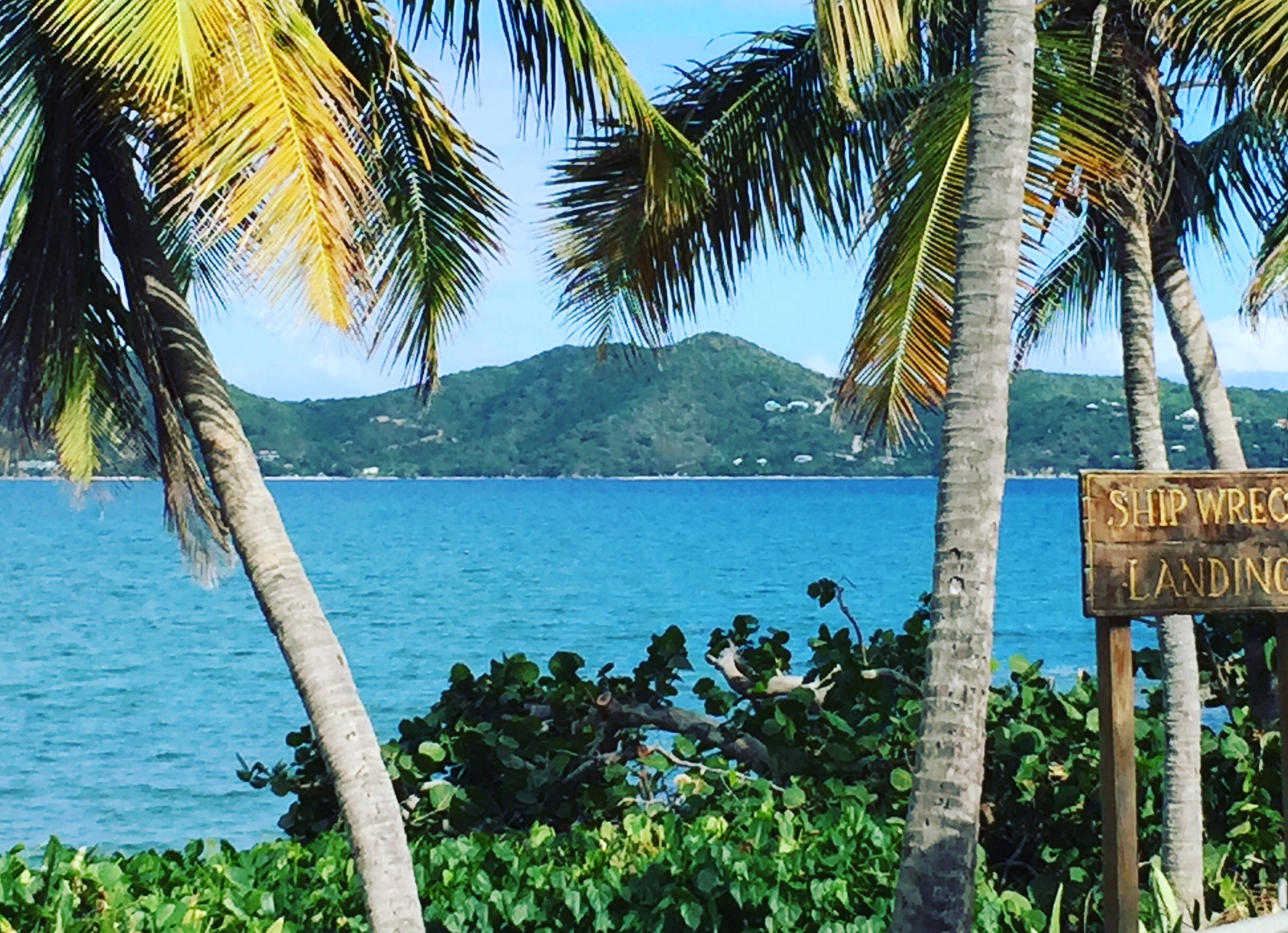 Close to the ferry back to St. Thomas