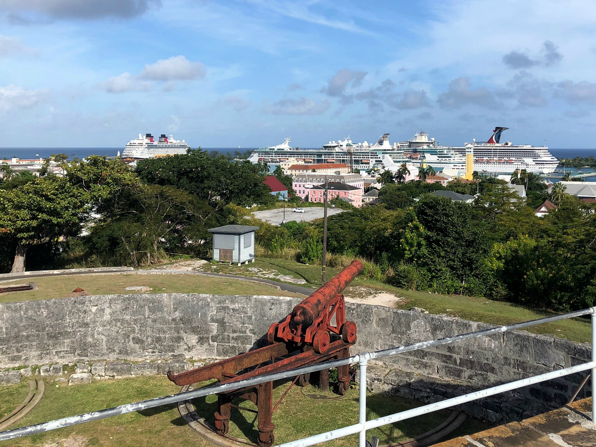 ...to protect the island from cruise ships