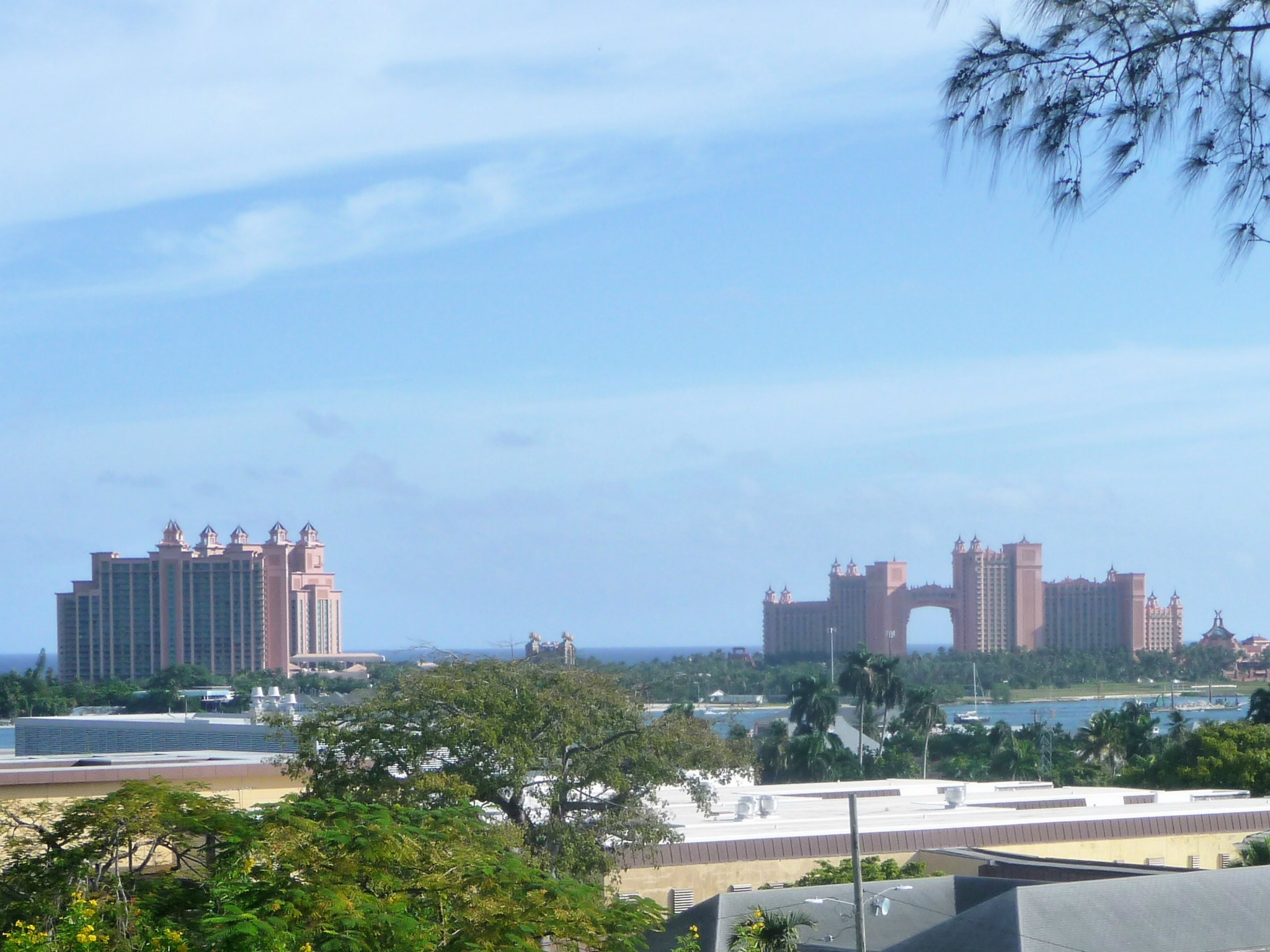 View of Atlantis from the fort