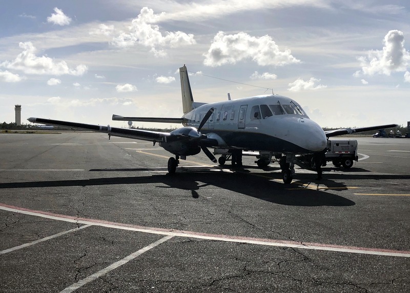 Our plane for the short flight to Eleuthera