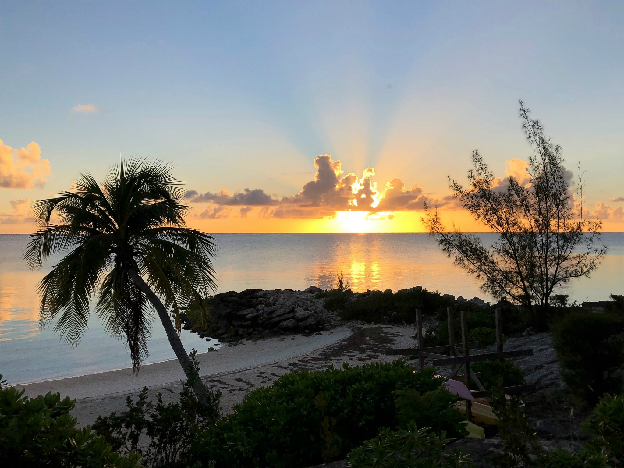 Same beach at Sunset