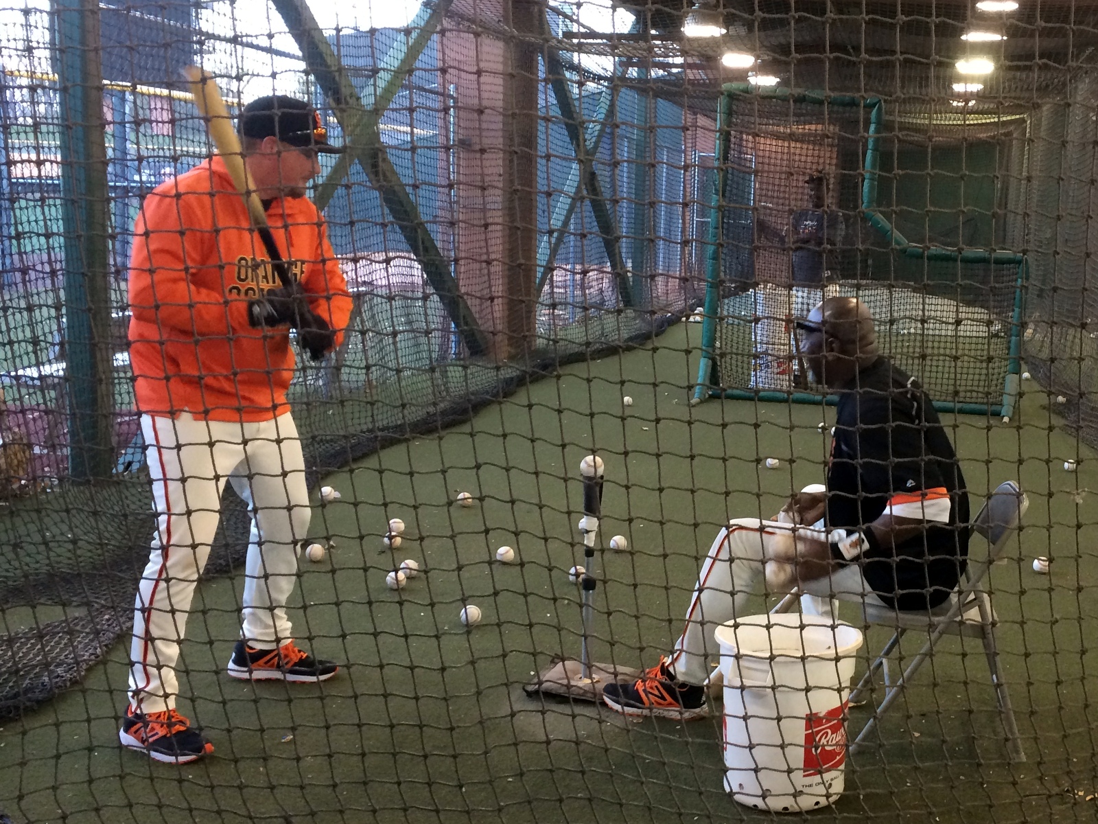 HacMan in the cages with Terry Whitfield