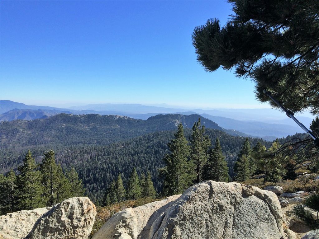 Beautiful view from Wellman's Divide