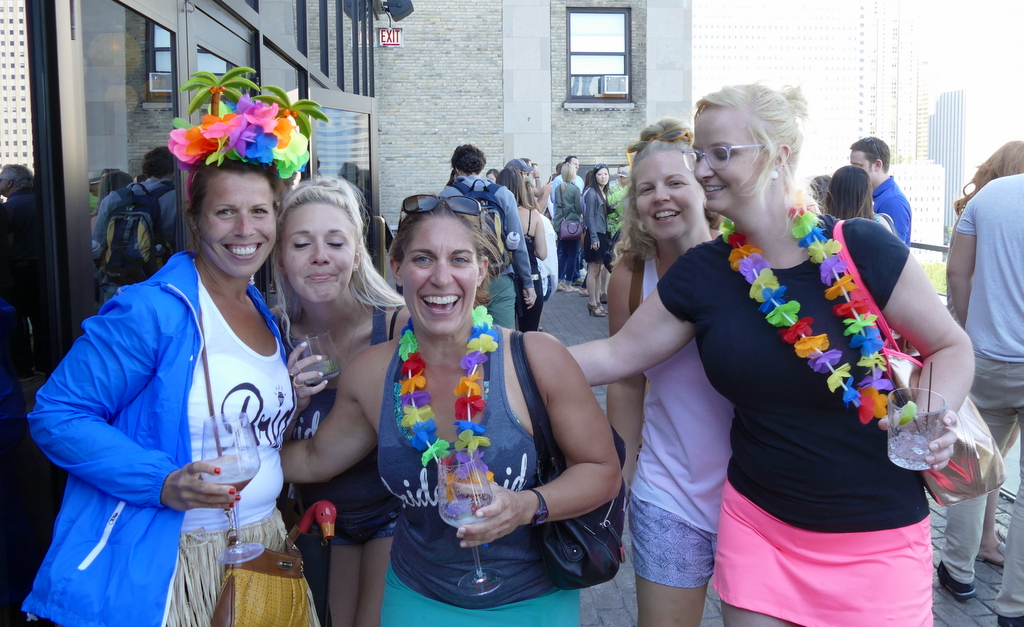 Ladies enjoying Bachelorette Party