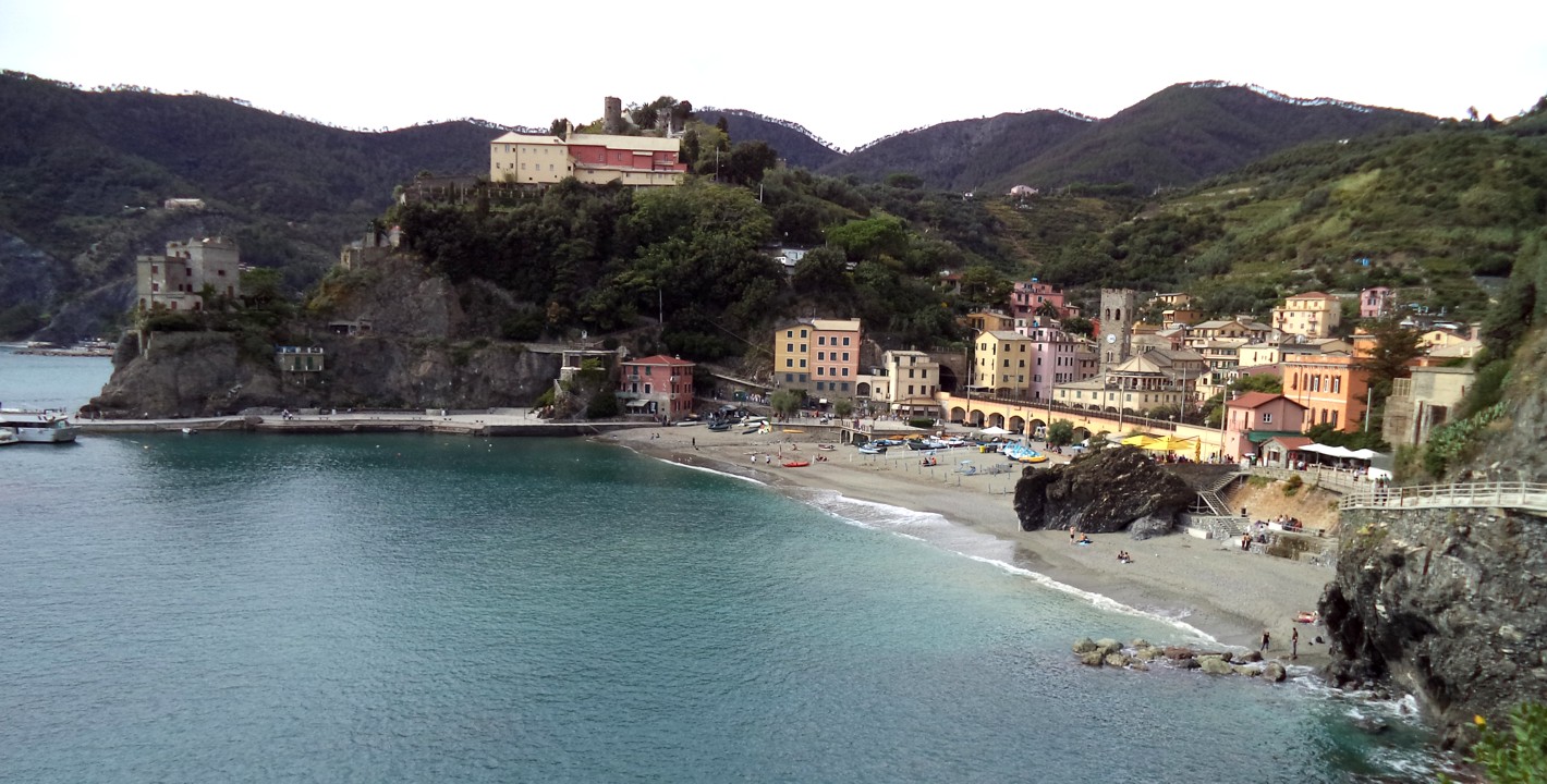 The older south side of Monterosso Al Mare