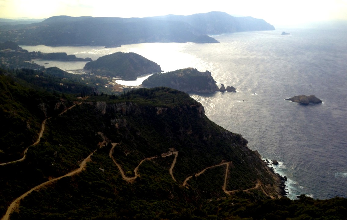 View from the top, looking south