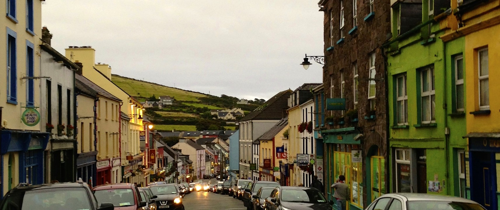 Just outside our hotel in Dingle