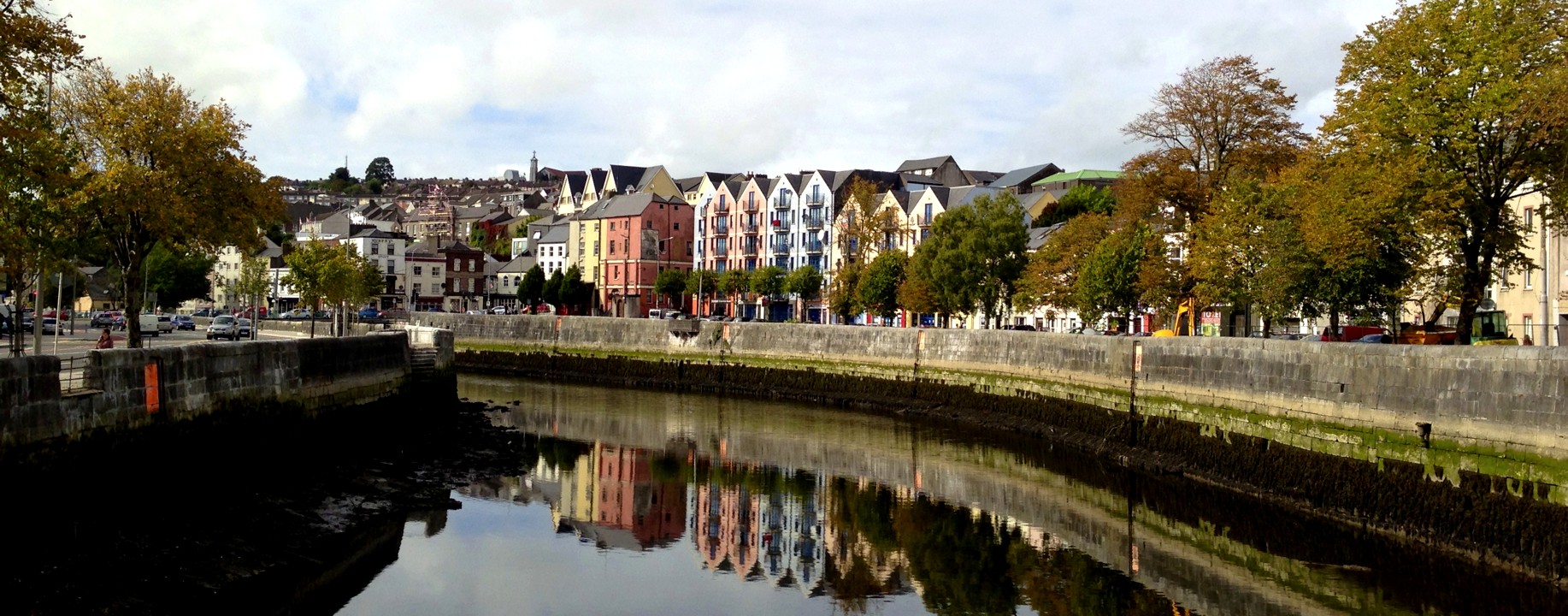 We took a pedestrian city walk in the Shandon area of Cork