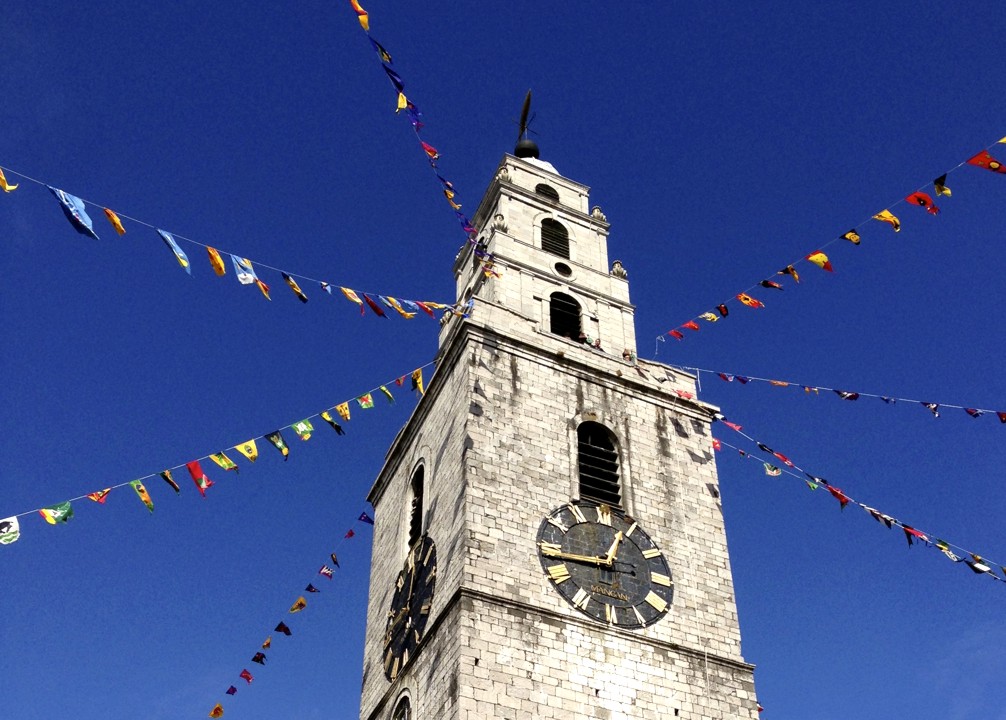 The two-faced clock tower - they never tell the same time