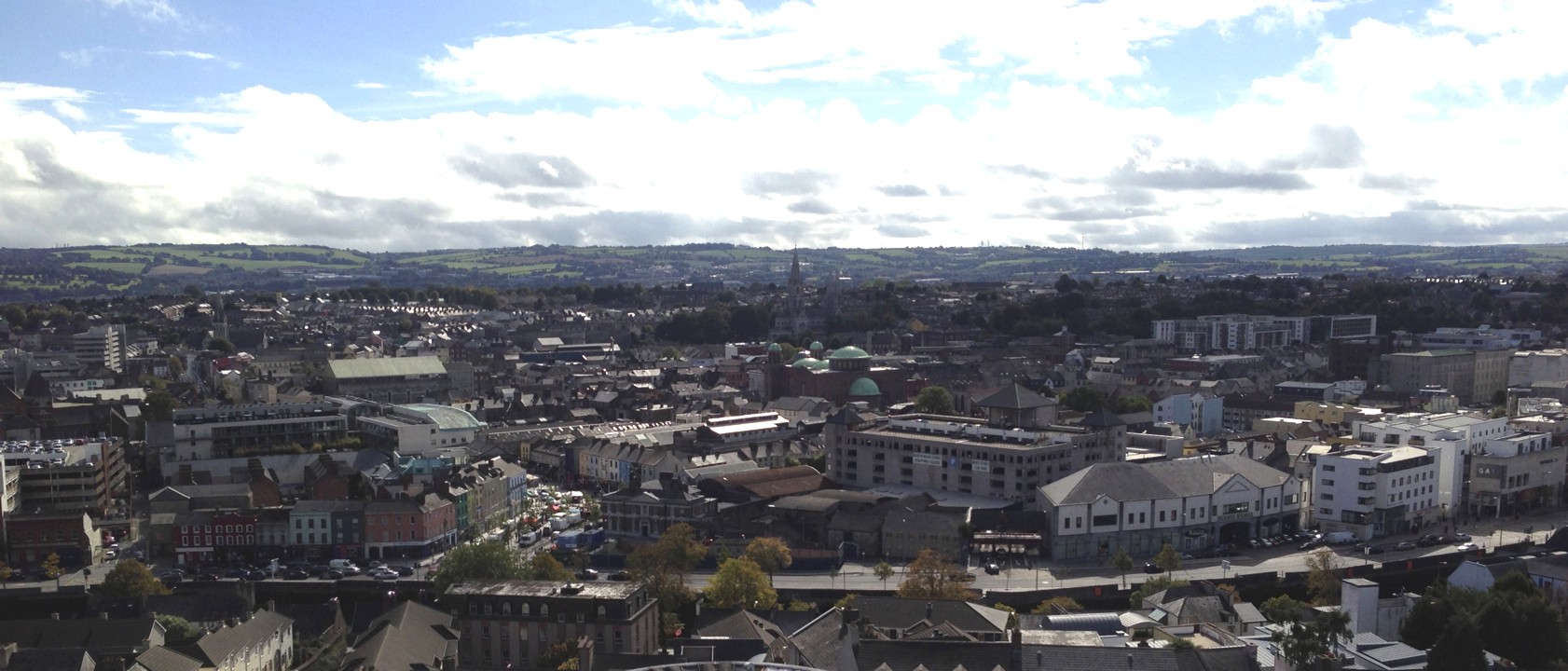 View from the top of the tower.