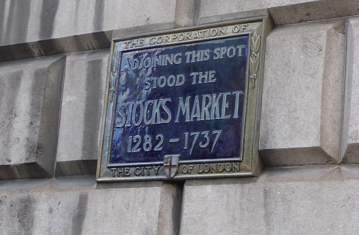 Ground ZERO! - The birthplace of the 'stock' market. Literally, livestock.