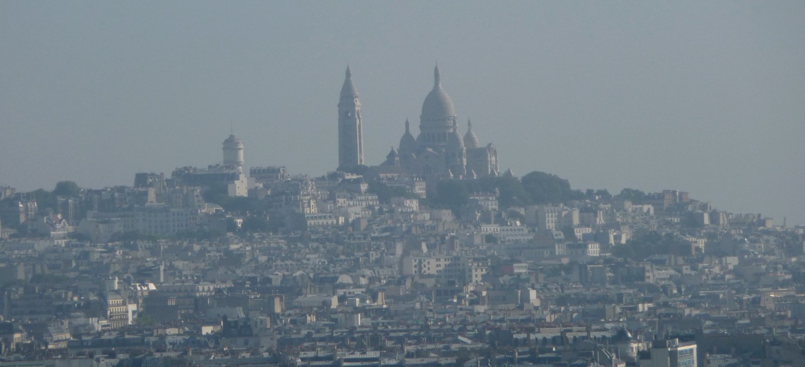 From the top, Sacré-Cœur Basillica in Montmartre