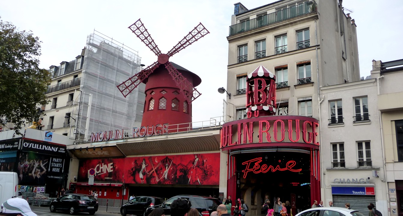 The famous Moulin Rouge (Red Windmill)