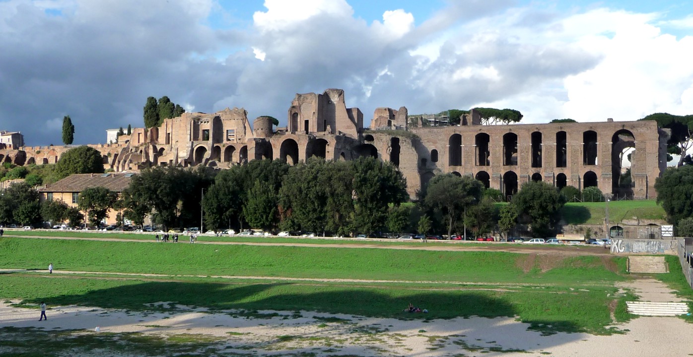 Circus Maximus, a site of chariot racing back in the day.