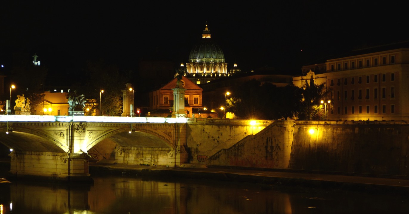 St. Peters from the St. Angelo bridge