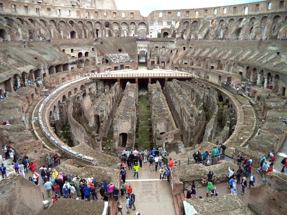 The site of the most gruesome executions and gladiator battles