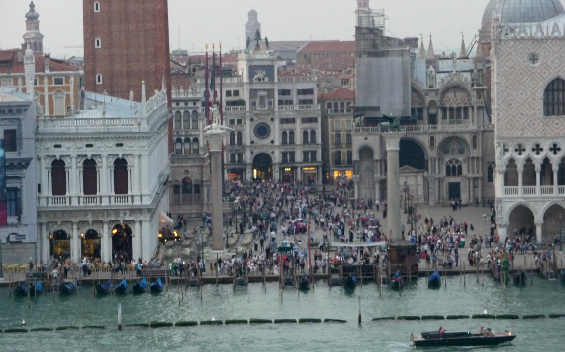 Outside of the Doge's palace