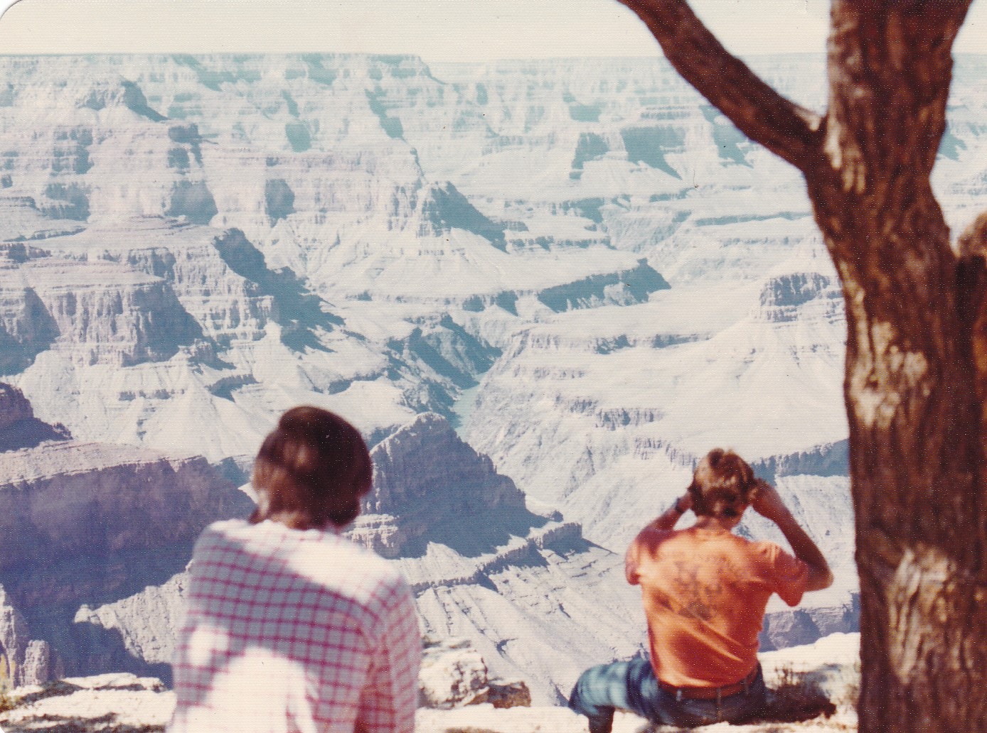 Mike and Rich come visit - we drive to the Grand Canyon