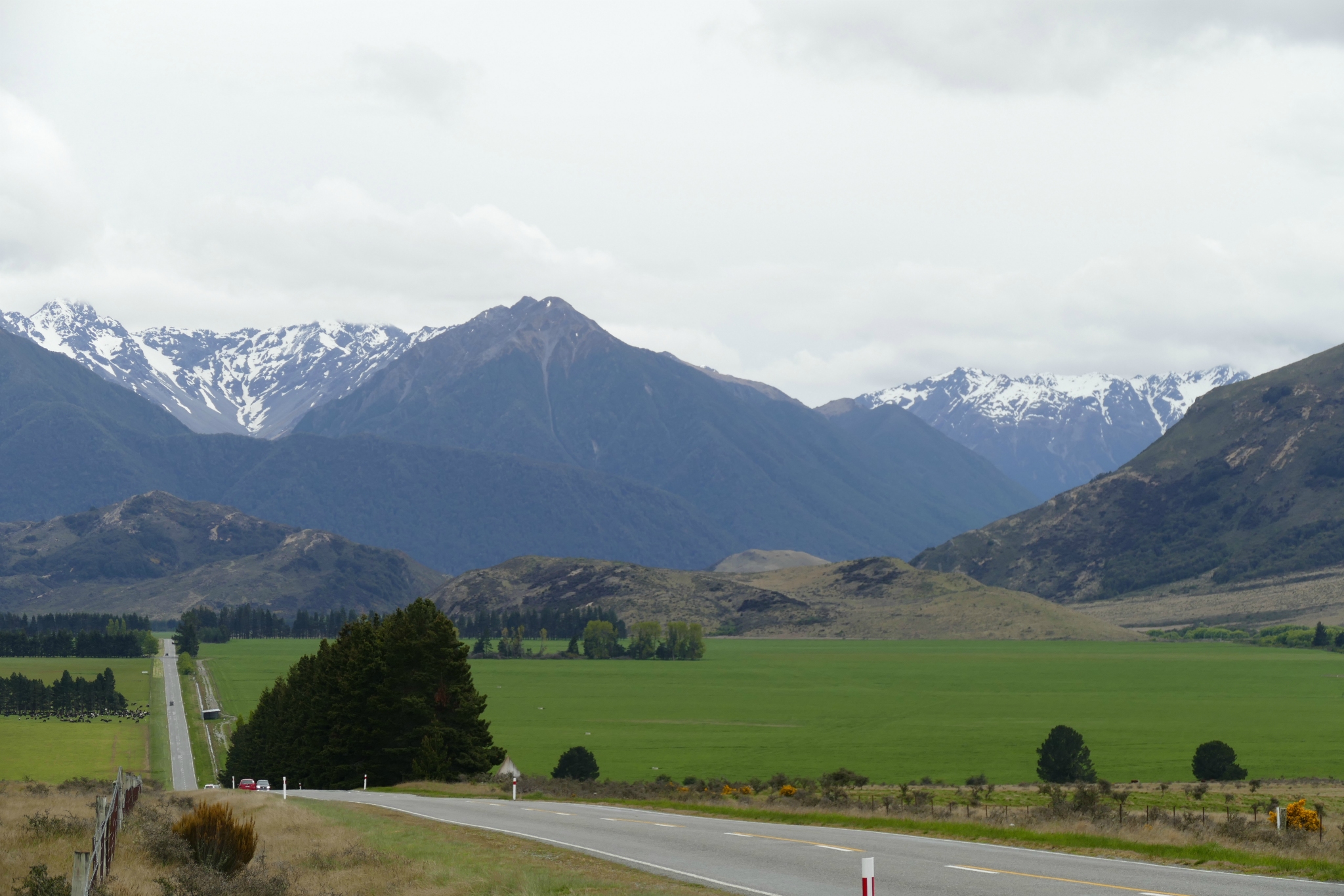 First signs of Arthur's Pass.