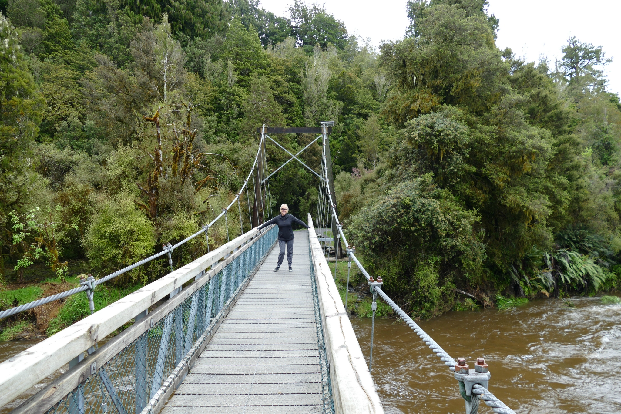 Foot bridge to the Lake