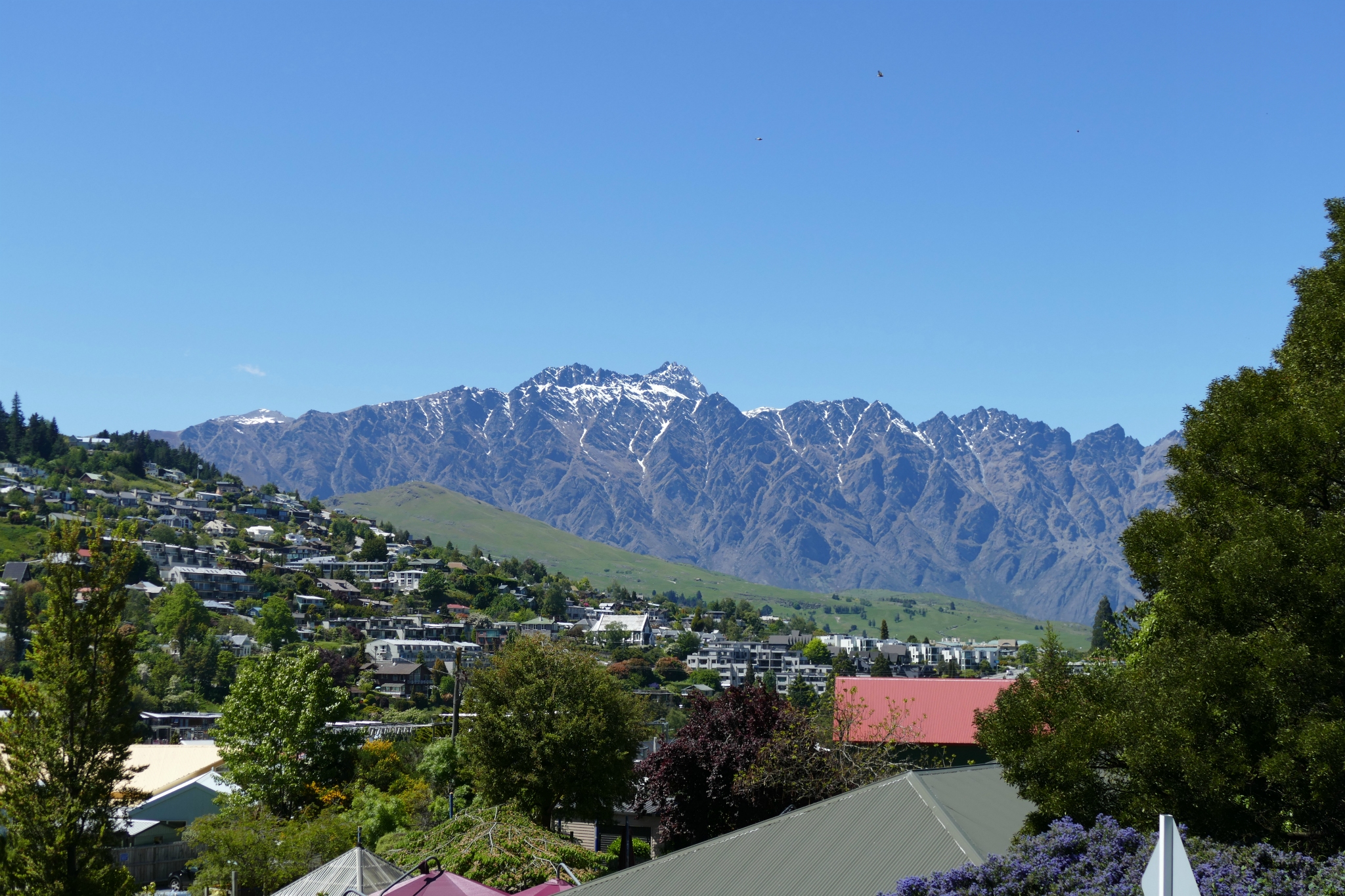 The  'Remarkables' mountains.