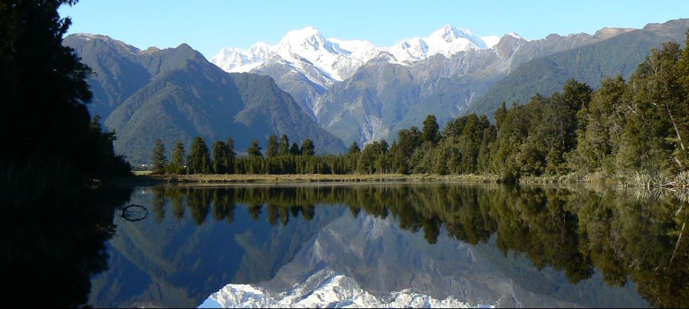 Mt Cook to the right