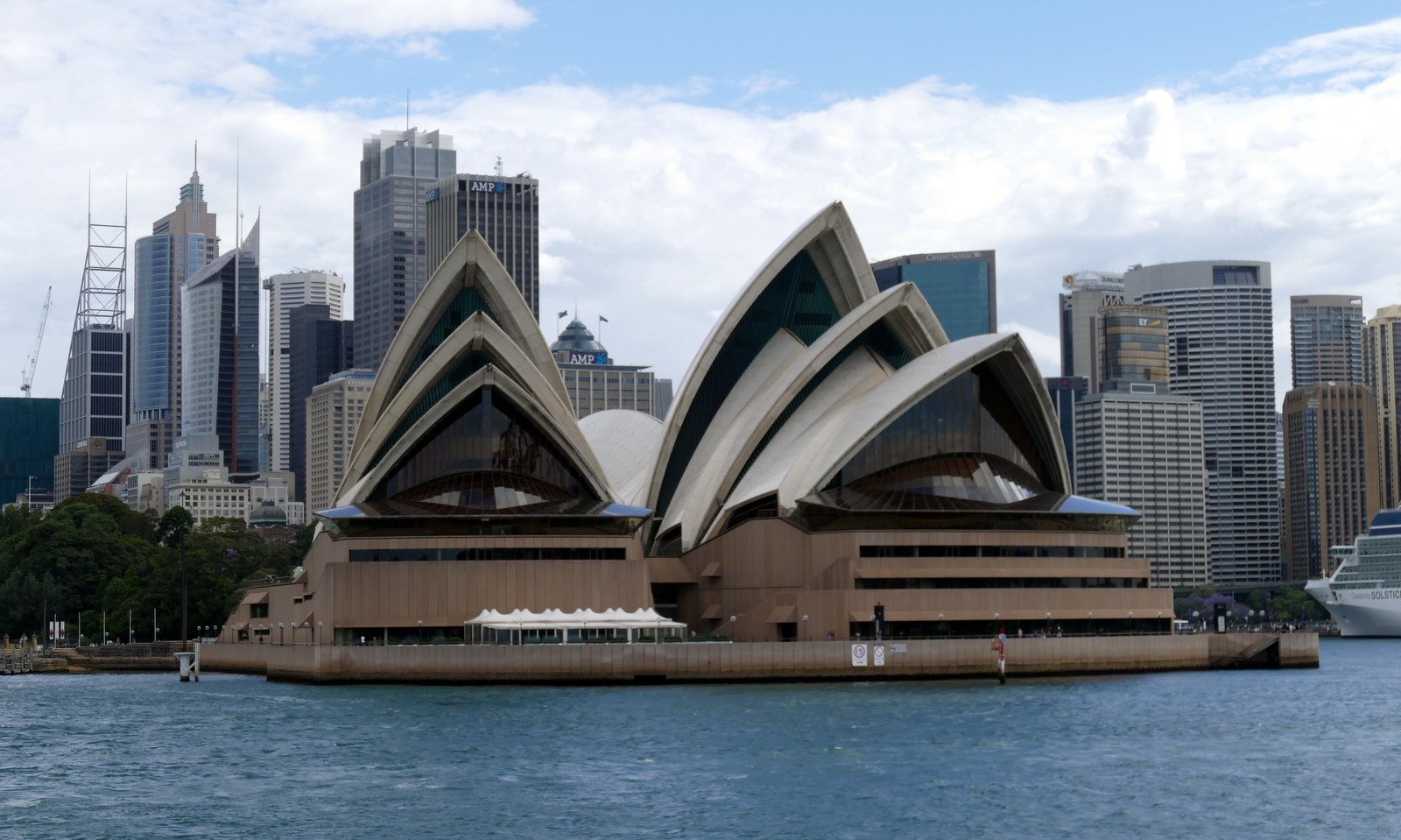 The Opera House from the harbor.