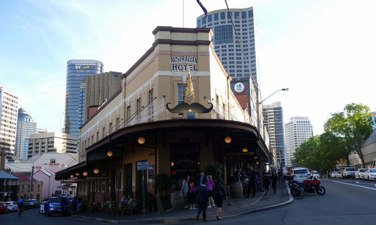 The Australian Hotel, a Sydney icon for well over 100 years.