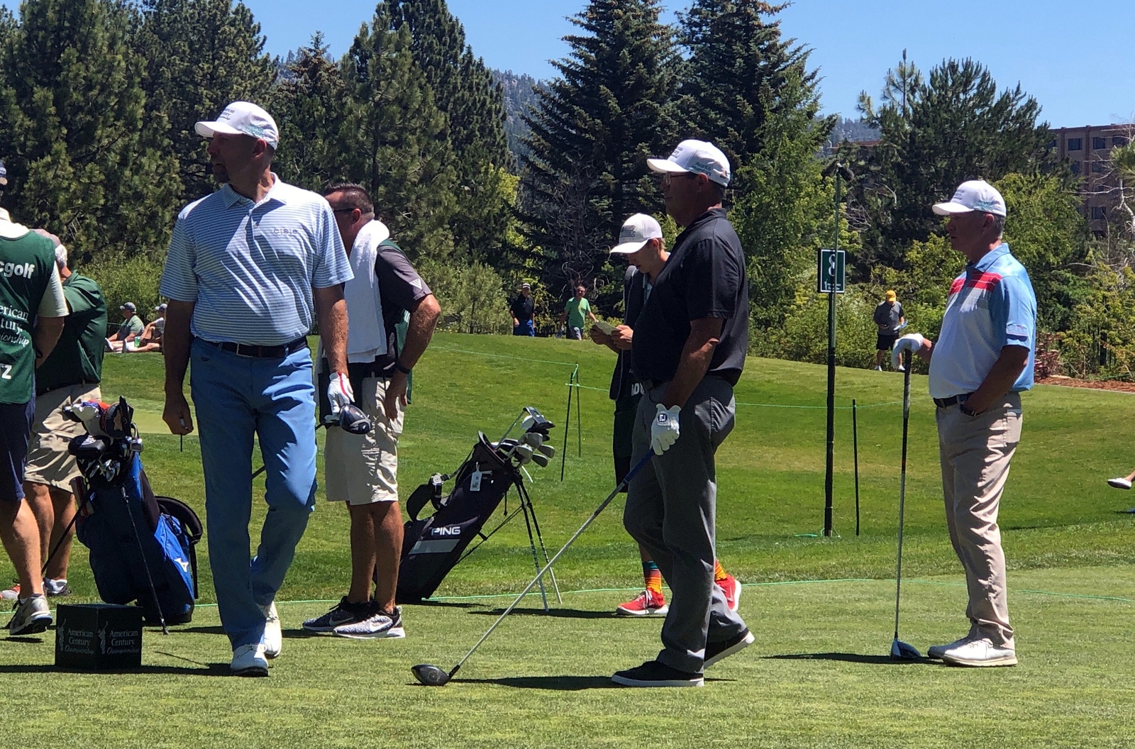 Celebrity Golf - Smoltz, Maddux, and Glavin